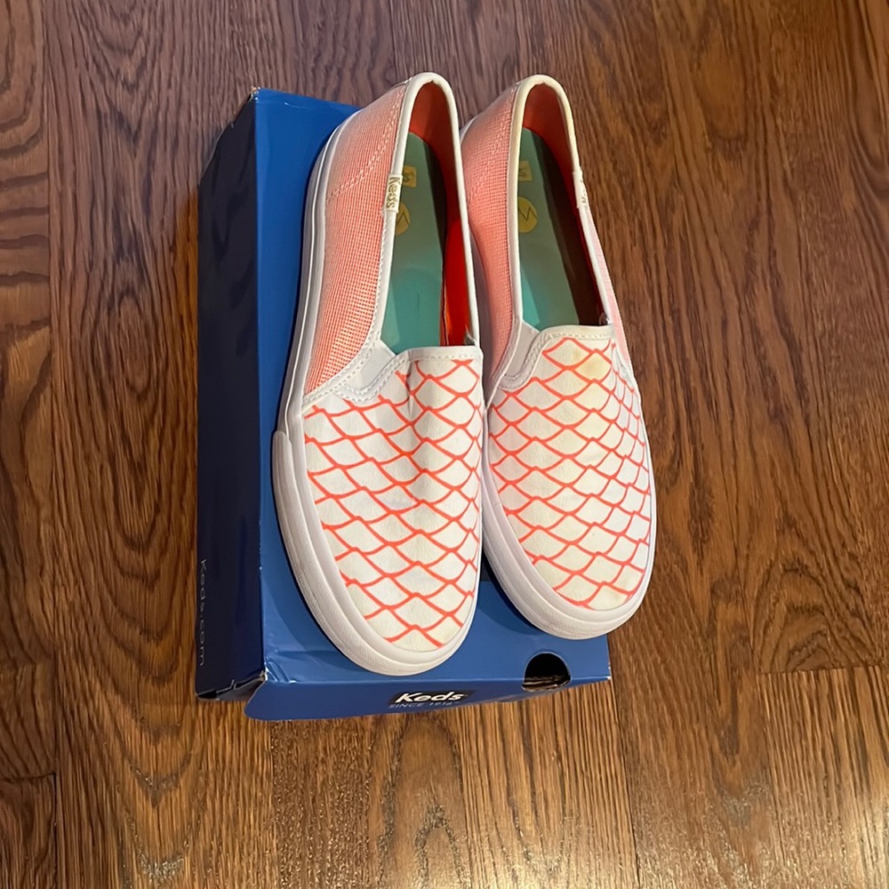 Keds x Alaina Marie Lobster Net double Decker Wave Sneakers 7.5